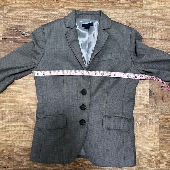 J. Crew Wool & Cashmere Blend Grey Blazer XS / 2 - Picture 11 of 13